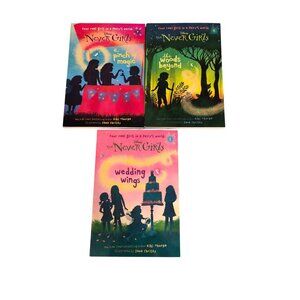 Disney The Never Girls Book Lot of 3 Kiki Thorpe Illustrated By Jana Christy